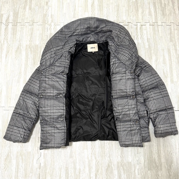 Jason Wu Plaid Puffer Coat - Picture 8 of 15